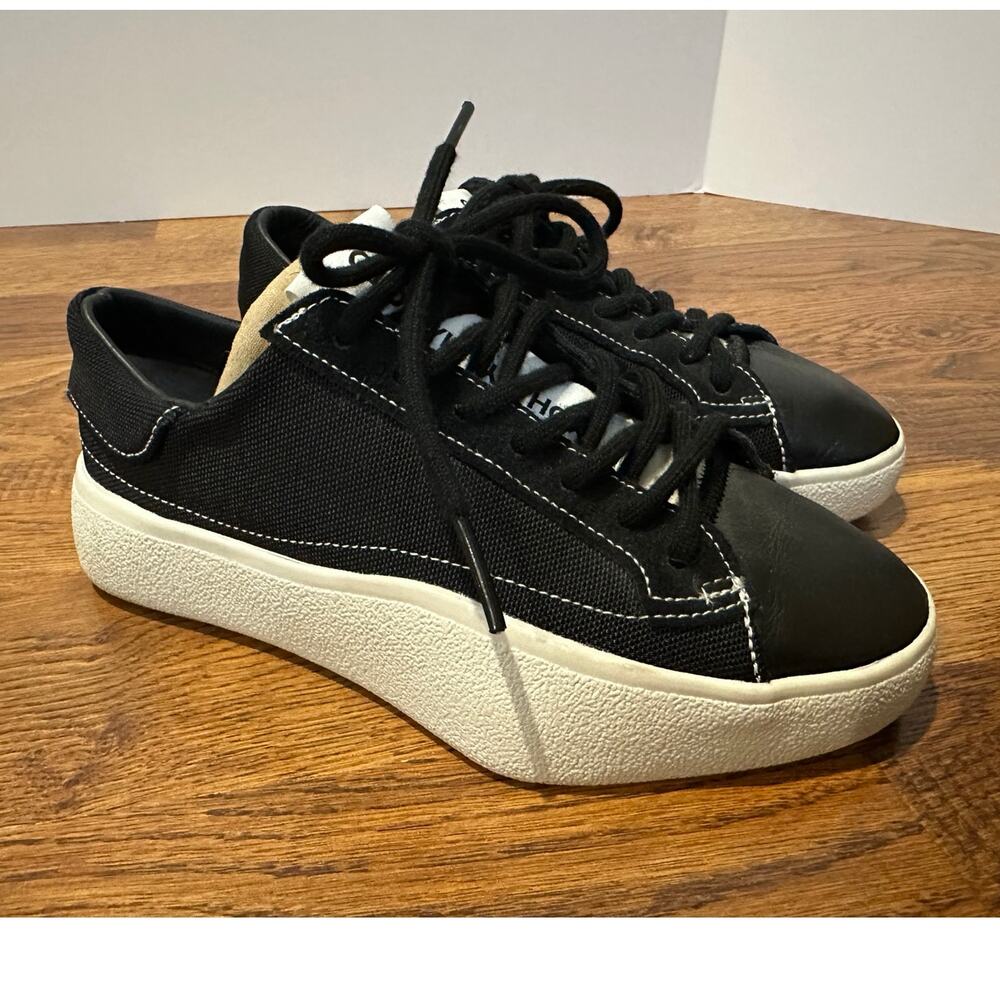 Adidas Y-3 Tangutsu Sneakers Men's 5.5/38 Core Black White Lace Designer Shoes
